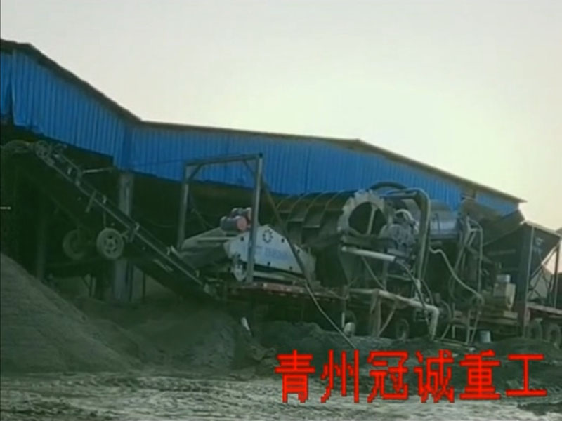 石粉洗沙機－洗石粉設(shè)備移動式還是固定式好？移動石粉洗砂機價格